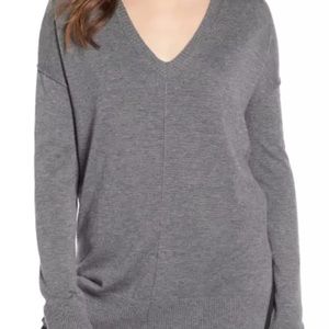 SOLD PRIVATELY-NWOT Trouve grey sweater